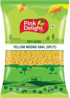 Pink Delight Yellow Moong Dal (Split) (Dry & Unpolished)(1 kg)
