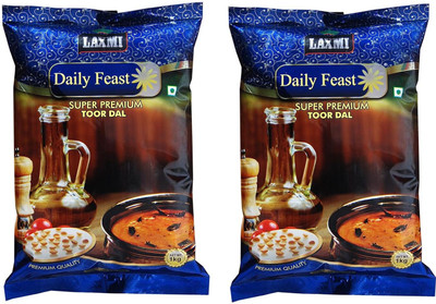 LAXMI Yellow Toor/Arhar Dal (Split)(2 kg)