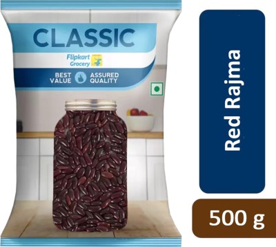 Classic Red Rajma (Whole) by Flipkart Grocery(500 g)