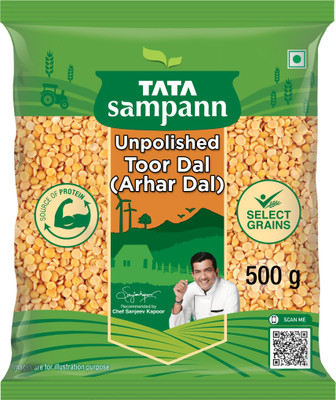 Tata Sampann Toor/Arhar Dal (Split)(500 g)