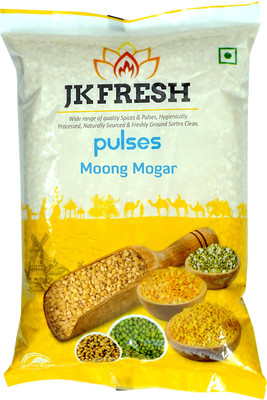 JKFRESH Yellow Moong Sona (Split/Chilka)(1 kg)