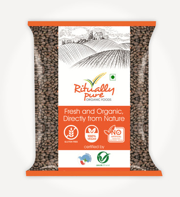 Ritually Pure Organic Black Masoor Dal (Whole)(500 g)