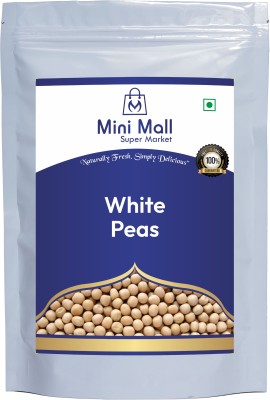 MINIMALL SUPER MARKET Organic White Peas (Split)(1 kg)