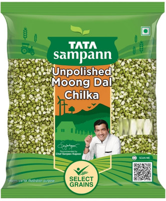 Tata Green Moong Dal (Split/Chilka) (NA)(500 g)