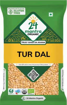 24 mantra ORGANIC Organic Toor/Arhar Dal(500 g)