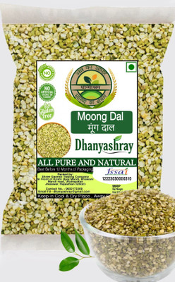 Dhanyashray Green Moong Dal (Split)(500 g)