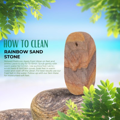 Jupiter Zone Natural Foot Scrubber Stone I Ecofriendly Foot Stone Cleaner For Callus