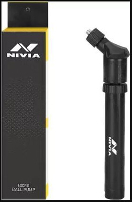 NIVIA DOUBKE ACTION Ball Pump(Black)
