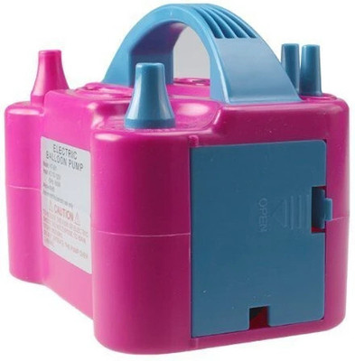 AGPTEK Electric Balloon Inflator Balloon Pump(Pink, Blue)