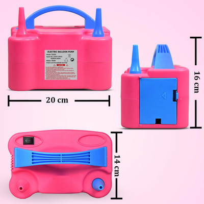 Mid Light High-Speed Electric Balloon Inflator Pump for Foil Balloons Balloon Pump(Multicolor)