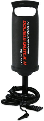 KIDDOZ KREATIONS Hand Pump - Double Quick Portable Manual Air Pump for Rapid Inflation Balloon Pump(Black)