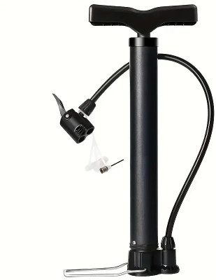 LEADER Portable bicycle pump|120PSI with Multifunction Needle|Mini Ball, Bicycle Pump Bicycle, Ball, Balloon, Football Pump, Volleyball Pump Pump(Black)