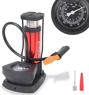 ANJEKART Portable Mini Foot Pump for Bicycle, Bike, and Car Bicycle Pump(Multicolor)
