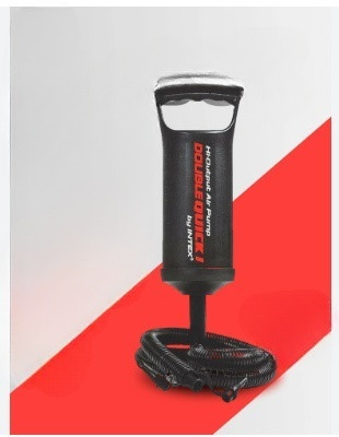 HornFlow Inflatable Balloon Inflator (IND*87791) Soccer Air Pump Float Pump(Black)