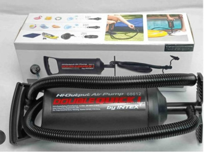 TinyTales Output (IND*66) Air Pump Double Quick Swimming Pool Inflatable Furniture Pump(Black)