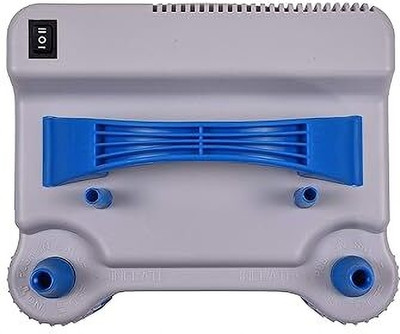 VMV FUZON High Power Electric Balloon Air Pump Heavy Duty Inflator Dual-Nozzle V7 Balloon, Handball Pump Pump(Blue, White)