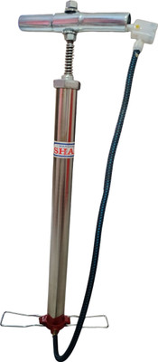 SHAN Heavy Air Pump for Bicycle, Basketball Pump, Football Pump, Motorcycle, Car Pump(Silver)