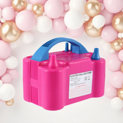 SHUBHI SHOPEE Electric Air Pump for Balloon Inflating Balloon Pump(Multicolor)