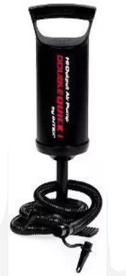 Intelligent Output (IND*83) Air Pump Double Quick Swimming Pool Inflatable Furniture Pump(Black)