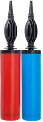 TRIDENT ENTERPRISES Combo Air Balloon Pumps for Foil Balloons and Inflatable Toys Party Accessory Balloon Pump(Multicolor)