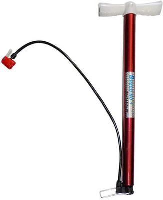 SIGNQ Multipurpose Manual Air Pump with 2 Nozzle for Car,Bicycles,Scooters(Pack of 1) Bicycle Pump(Multicolor)