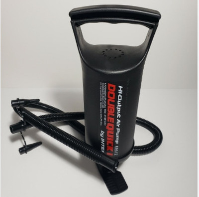 HornFlow 68614 Double Quick Air Pump (IND*707492), Black, Float Pump(Black)