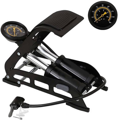KALATHIYA ENTERPRISE Foot pump Motorcycle Pump(Black)