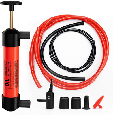 ELEPHANTBOAT Fuel Pump Transfer Kit for Gas Oil and Liquids Siphon Tubed Tyre Puncture Repair Kit