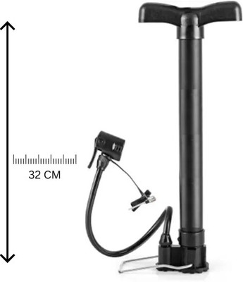 GJSHOP Mini Bicycle Pump use for Cycle Bike Handball Basketball Volleyball Football Bicycle Pump(Black)