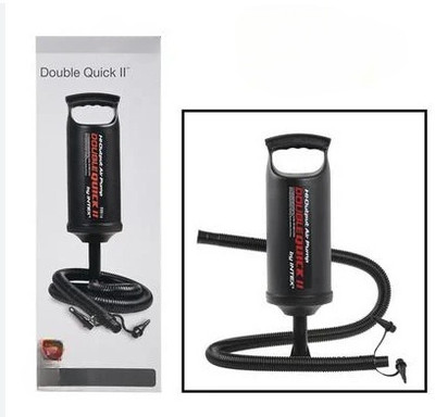 HornFlow Inflatable Balloon Inflator (IND*8521) Soccer Air Pump Float Pump(Black)