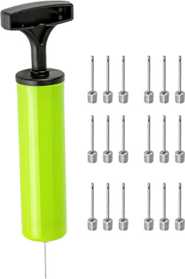 YMD Football Pump , Basketball Pump, Volley ball Pump with 18 needle Football Pump, Volleyball Pump, Basketball Pump, Handball Pump Pump(Green)