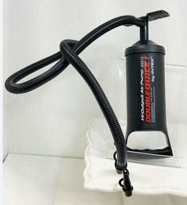 HornFlow Inflatable Balloon Inflator (IND*87091) Soccer Air Pump Float Pump(Black)