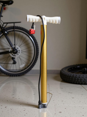 Owlix Action Bicycle Pump Bicycle Pump(Multicolor)
