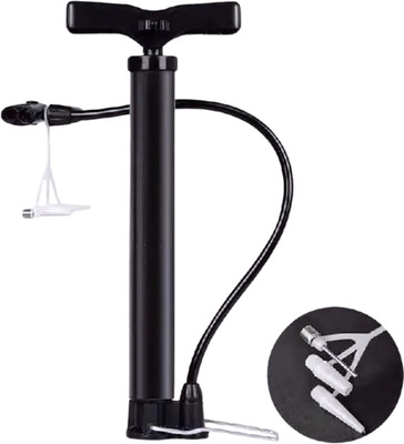 ShopiMoz Mini Bicycle Pump Wheel Up Portable Bicycle High Pressure Pump Hand Pump Bicycle, Ball, Football Pump, Handball Pump, Volleyball Pump Pump(Black)