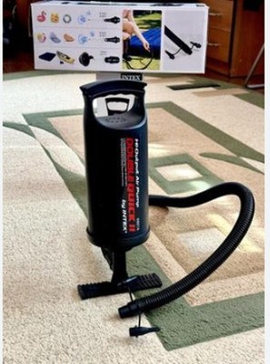 HornFlow Air Pump High-output Manual (IND*676791)Pump Hand Pump Float Pump(Black)