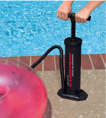 Intelligent Smart (IND*90) Picks Hand Air Pump Inflatable Furniture Pump(Black)