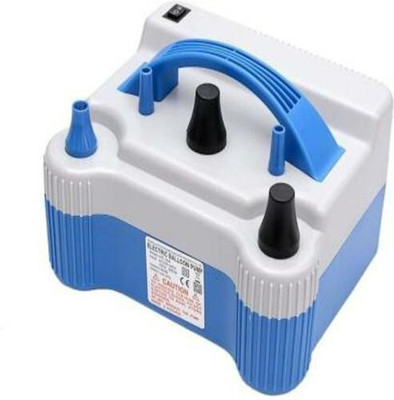 VMV FUZON High Power Electric Balloon Air Pump Heavy Duty Inflator Dual-Nozzle V5 Balloon Pump(Blue)