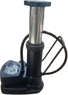 Queanbeyan Bike Pump with Pressure Gauge Air Pump for Motorbike Cars Bicycle Foot Pump Bicycle, Car, Ball, Football Pump Pump(Multicolor)
