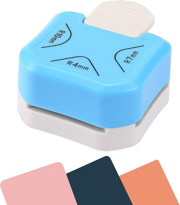 URBAN BOX Corner Rounder Punch for Card Photo Paper,business cards,gift card and DIY card Punches & Punching Machines(Set Of 1, Blue)