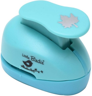 LITTLE BIRDIE Craft Punch 0.5inch - Maple Leaf, 150 gsm 1pc Punches & Punching Machines(Set Of 1, Blue)