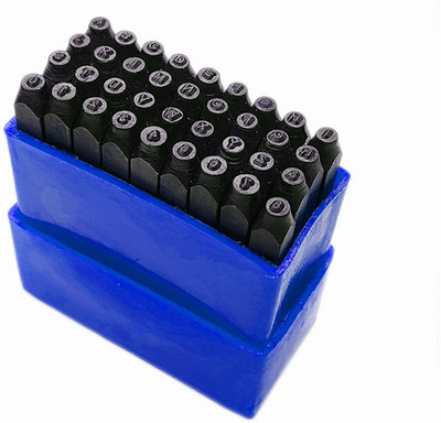 Luxuro Combination Set consist of 36 Stamps Punches & Punching Machines(Set Of 36, Black)