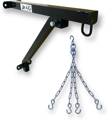 AXG NEW GOAL Heavy Duty Iron Wall Stand For Punching Bag with Stainless Steel Punching Bag Chain