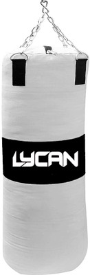 LYCAN Canvas 2 Feet Unfilled Heavy Punching Bag Steel Hanging Chain with handwrap Hanging Bag(2 FT, 24 inch)