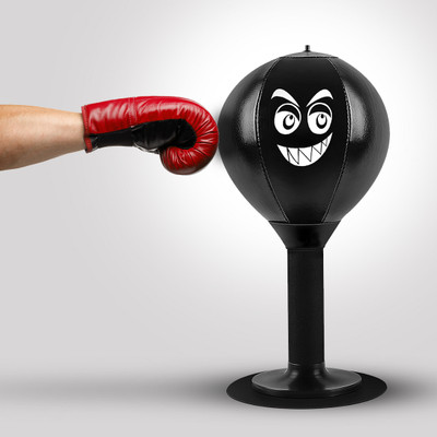 annma products Stress Relief Punching Bag for Home & Office | Freestanding Boxing Bag Standing Bag(Large, 152 cm)