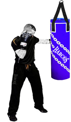 HARCOS 2.5 Feet Unfilled Synthetic Leather high Performance Heavy duty Punching Bag Hanging Bag(2.5 Feet, 30 inch)