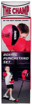 Baybees Big Punching Bag Boxing Bag Sets with Height Adjustable Stand Standing Bag(Regular, 10 cm)