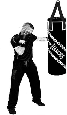 HARCOS 3 Feet Unfilled Synthetic Leather high Performance Heavy duty Punching Bag Hanging Bag(3 Feet, 36 inch)