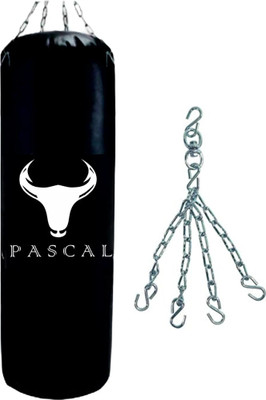 Pascal 3 feet Medium heavy canvas punching bag with Steel Chain Hanging Bag Hanging Bag(Medium, 36 inch)