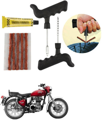 Znee Smart ZSX-PUNTURE KIT 5T-Royal Enfield Bullet 350 Twinspark Tubeless Tyre Puncture Repair Kit