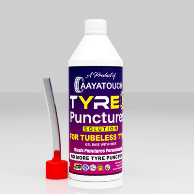 Aayatouch Tubeless Tire Sealant | Anti Puncture Liquid for Bike & Car Tyre Tubeless Tyre Puncture Repair Kit